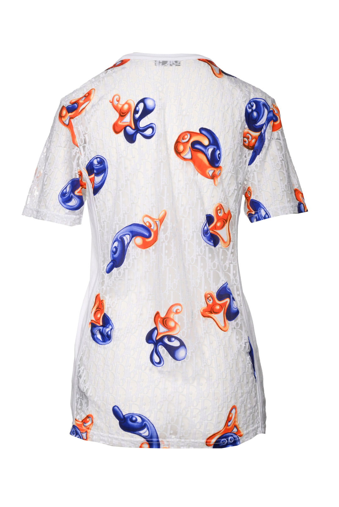 Christian Dior X Kenny Scharf Size XS Men's 2021 Obliquer Jacquard T-Shirt
