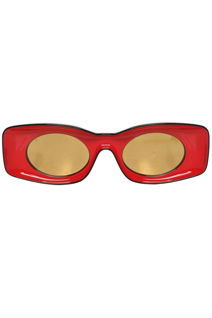 Loewe x Paula's Ibiza Rectangular Frame Sunglasses