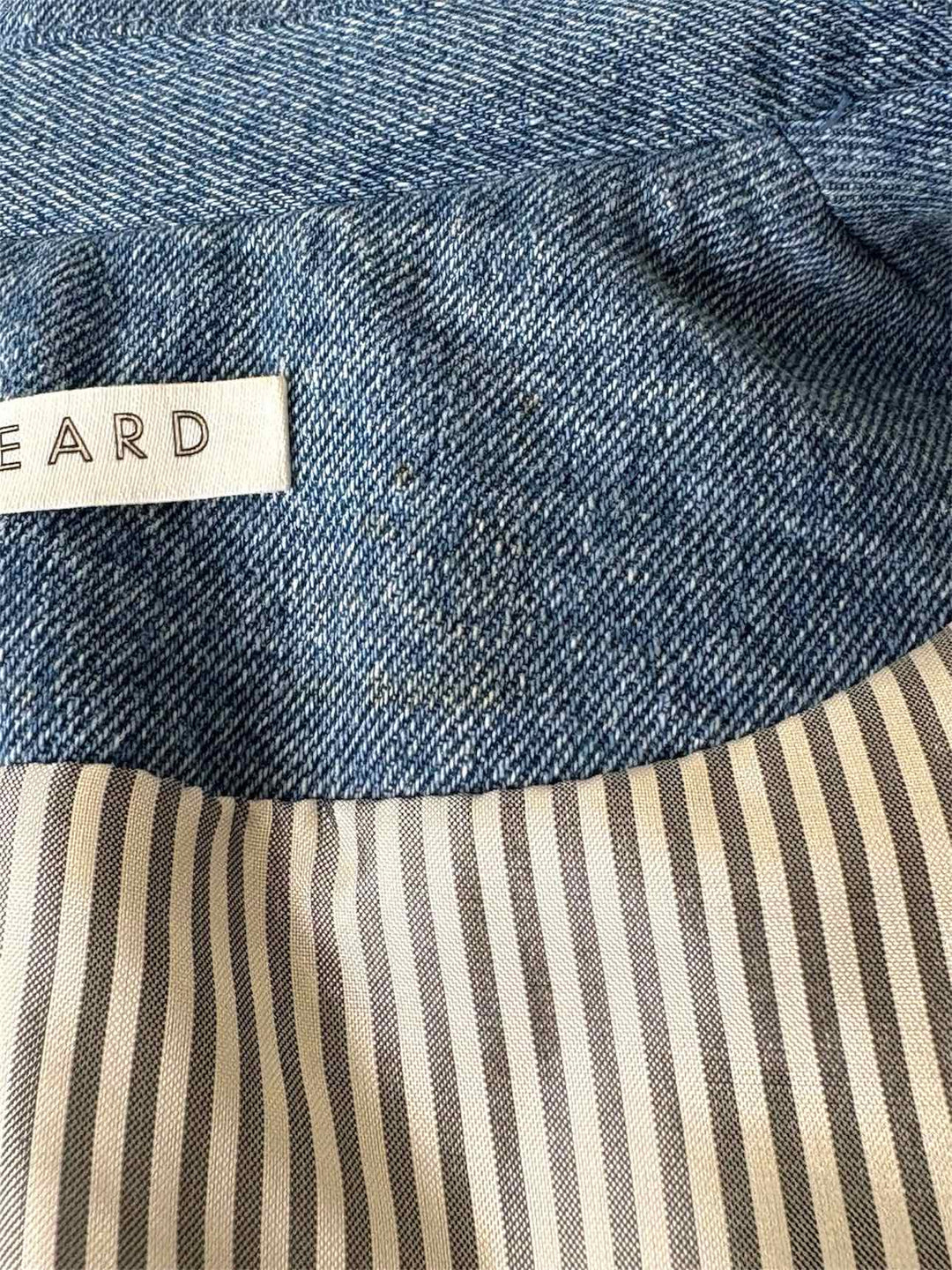 Veronica Beard Size 6 Miller Denim Dickey Double Breasted Blazer