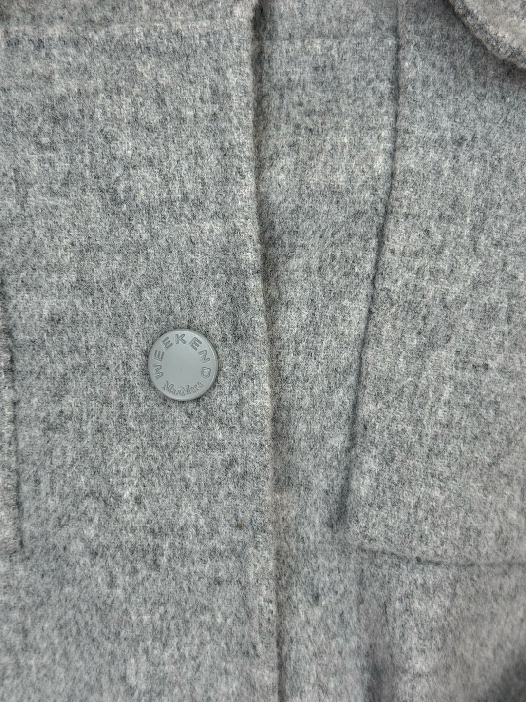 Weekend Max Mara Size 0 Bussola Wool Blend Hooded Jacket