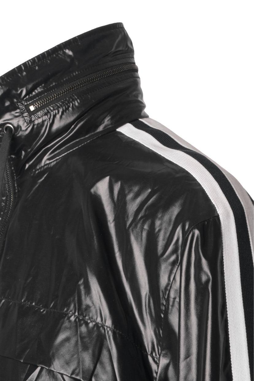 Dolce & Gabbana Size 50 Men's Striped Nylon Track Jacket