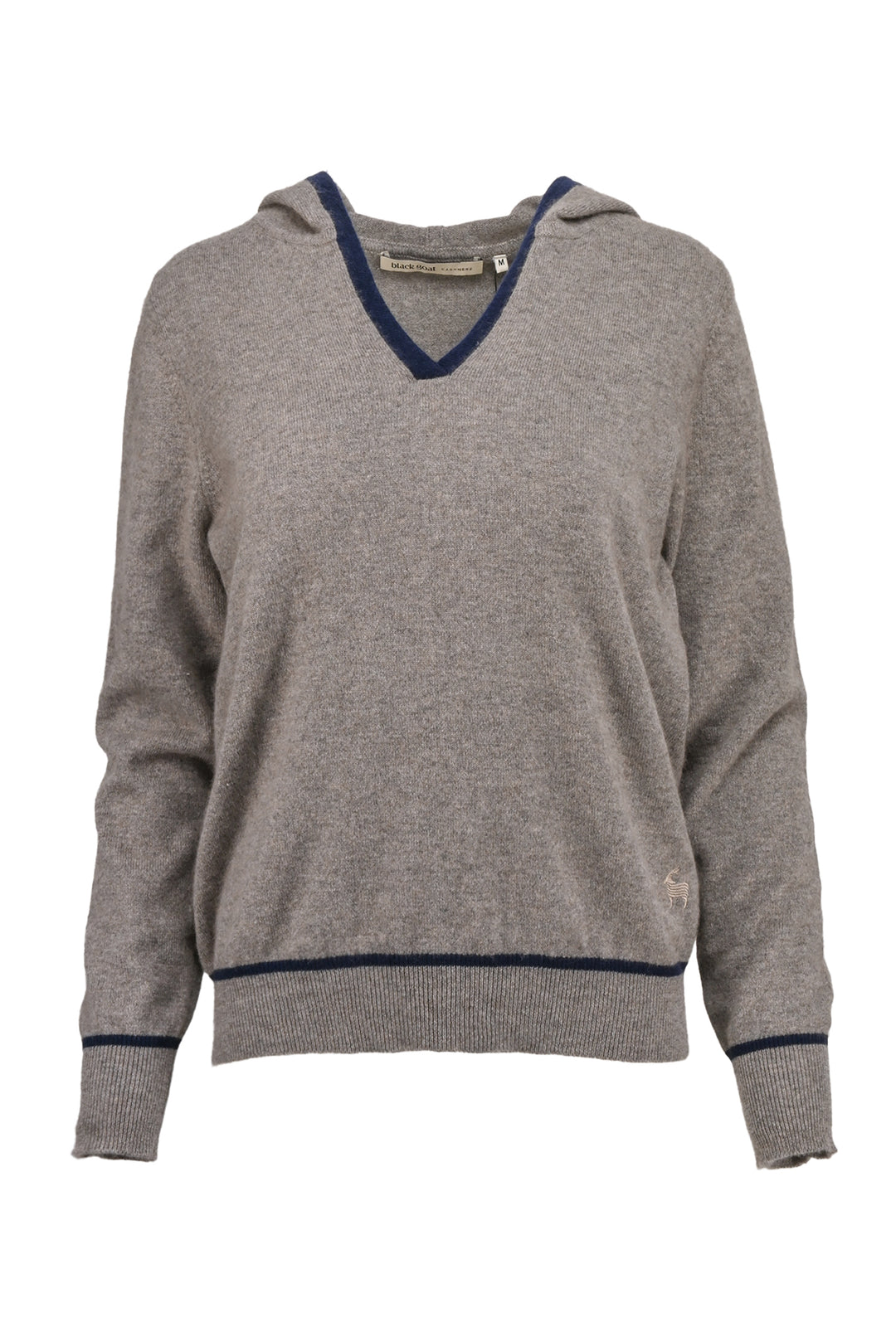 Black Goat Size M Pullover Hoody Sweater