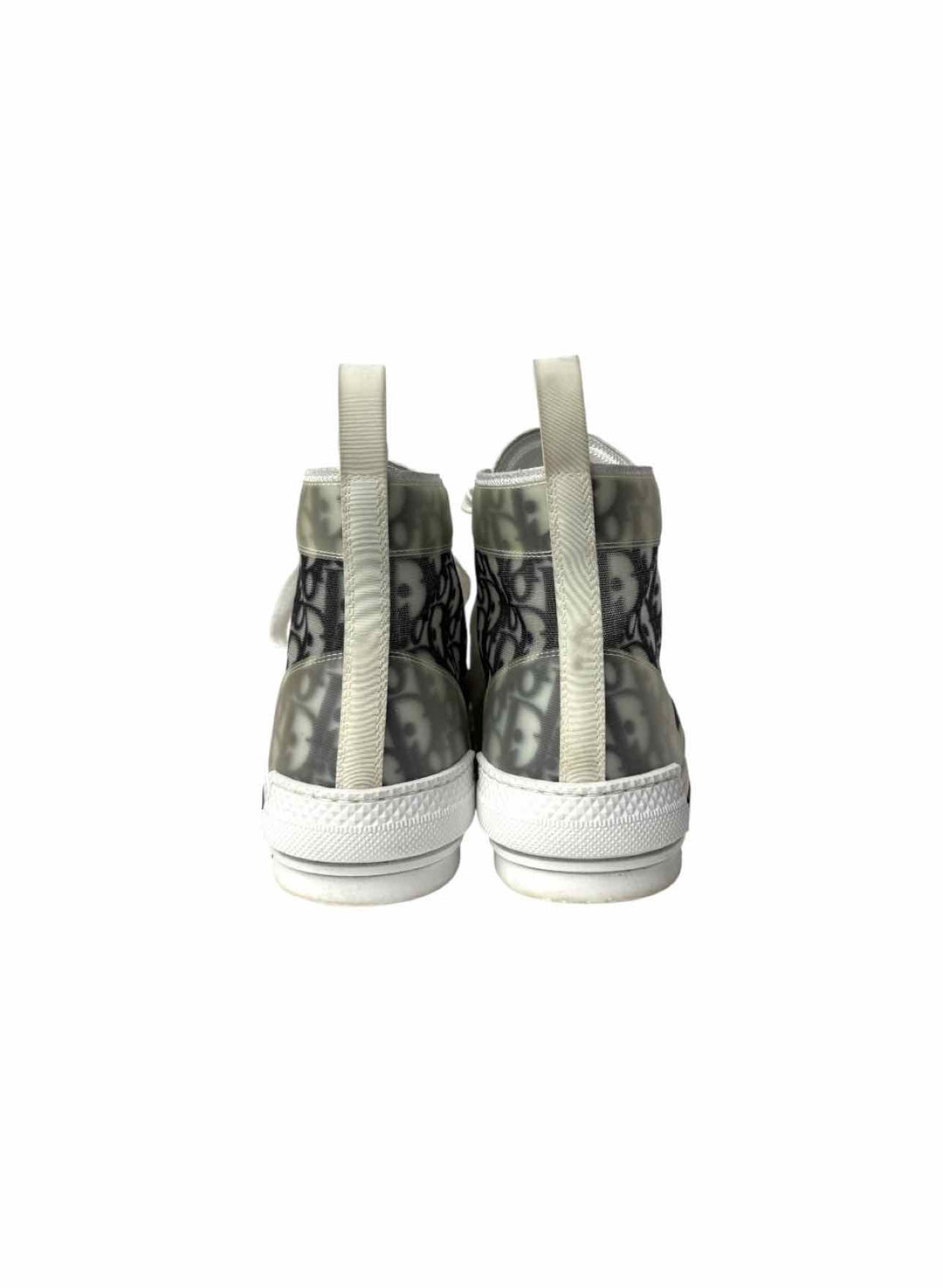 Dior Size 10 Men's B23 League Canvas High-top Sneakers