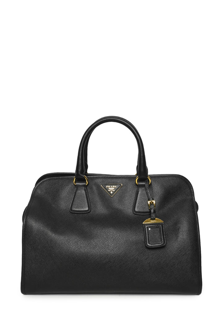 Prada Soft Leather Dome Tote