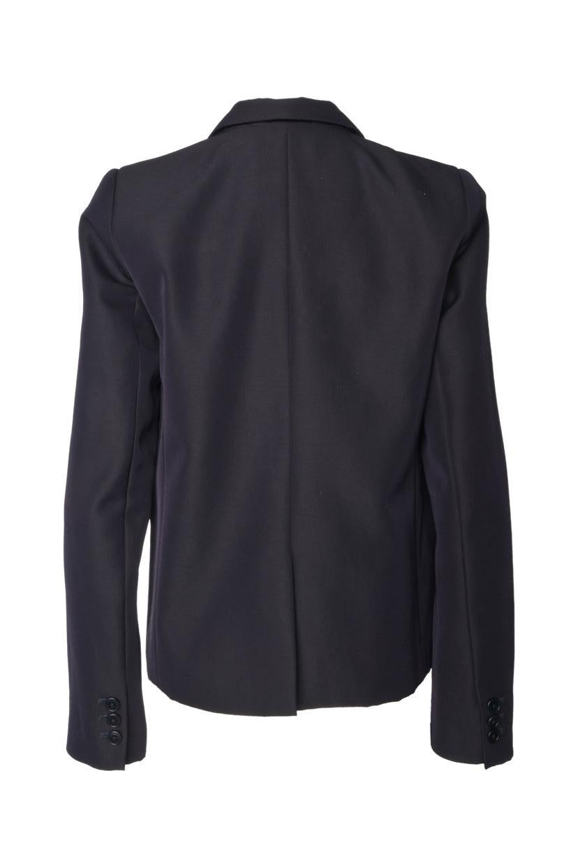 Kall Meyer Size 10 Single Breasted Wool-Blend Blazer