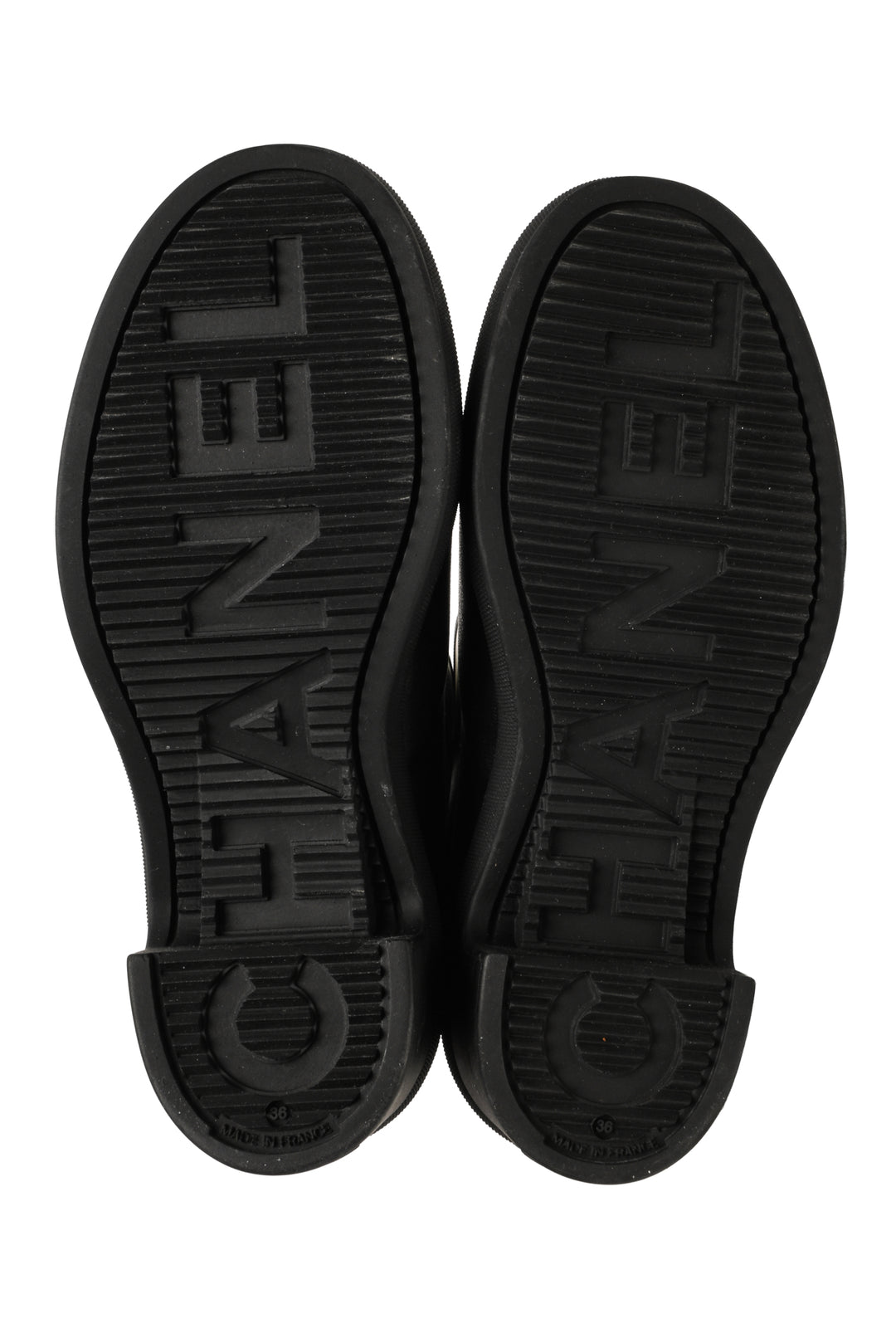 Chanel Size 36 Logo Rubber Rain Boots
