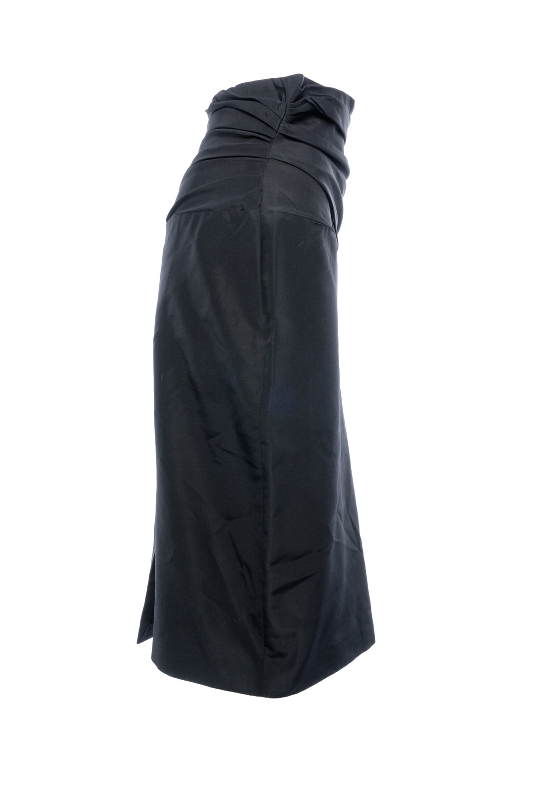 Christian Dior Size 8 Cotton & Silk Blend Midi Skirt