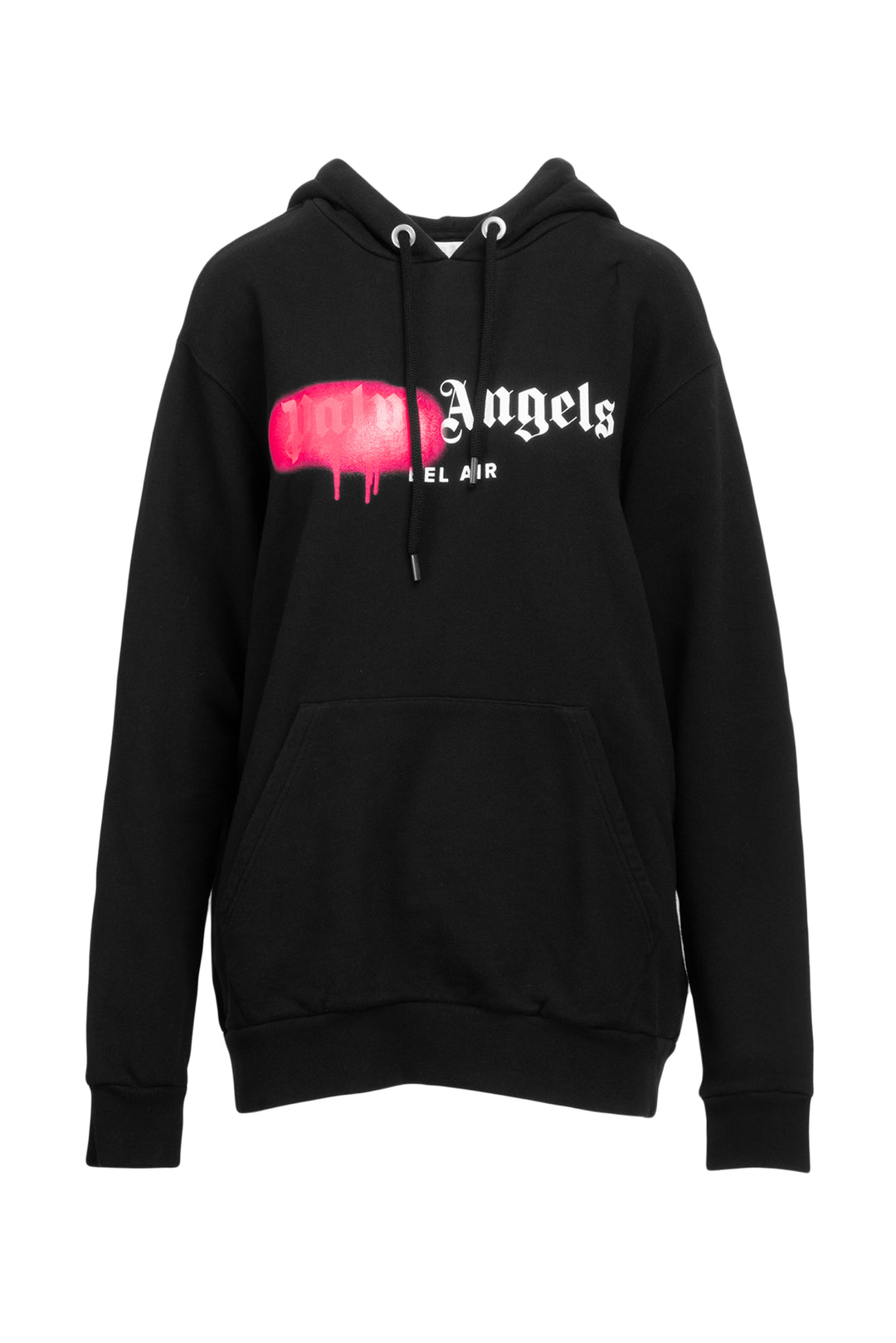 Palm Angels Size L Men's Bel Air Sprayed Hoodie