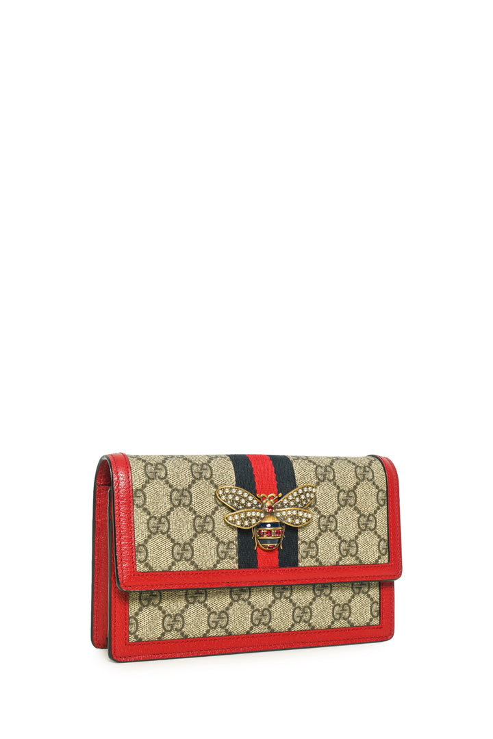 Gucci Queen Margaret Wallet On Chain Crossbody