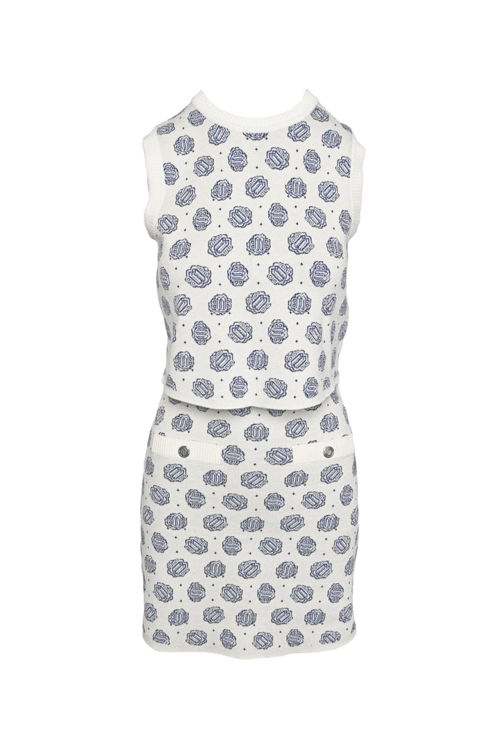 maje Size 36 Knit Tank & Skirt Set