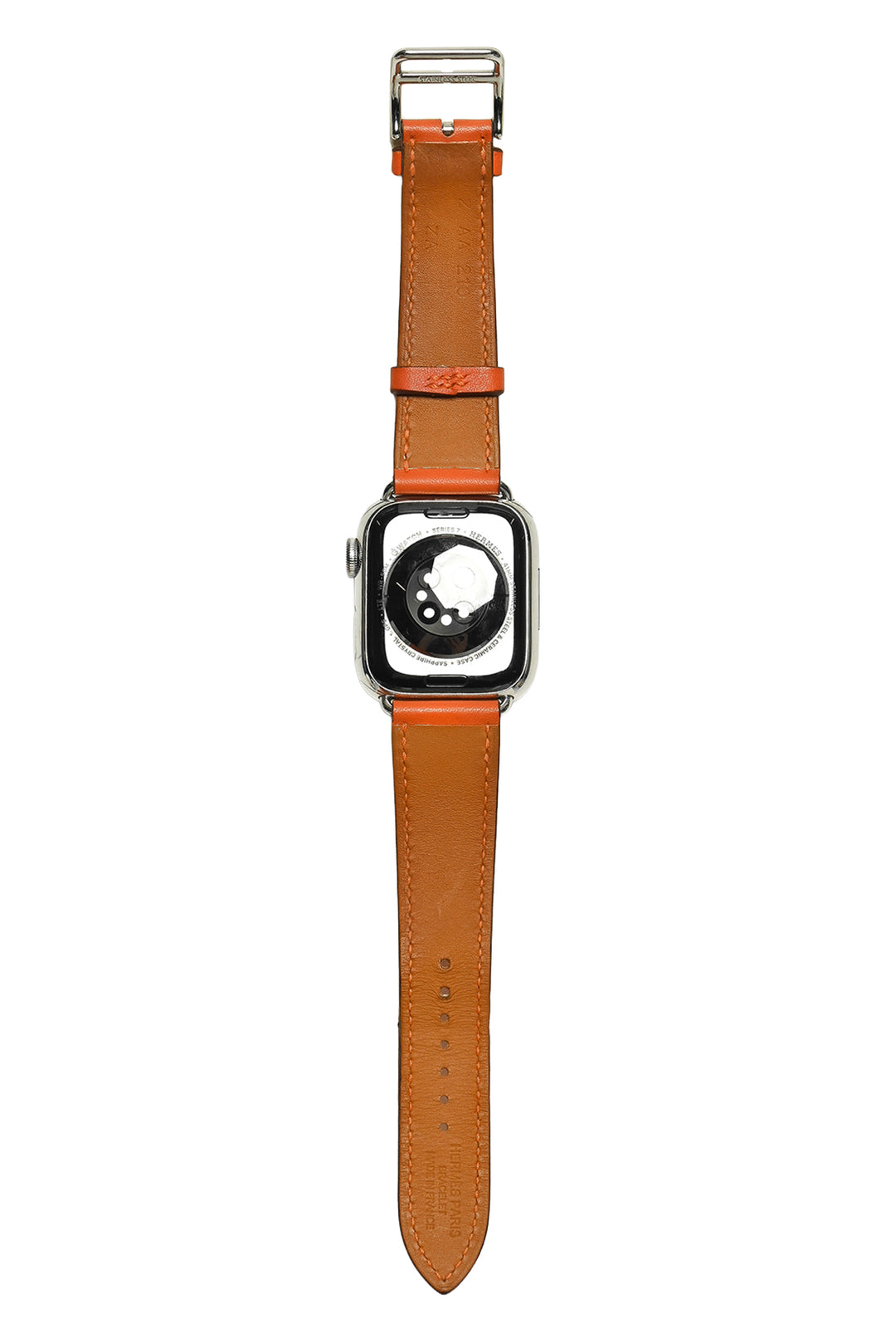 Hermes 41MM Silver Stainless Steel Series 7 Apple Watch