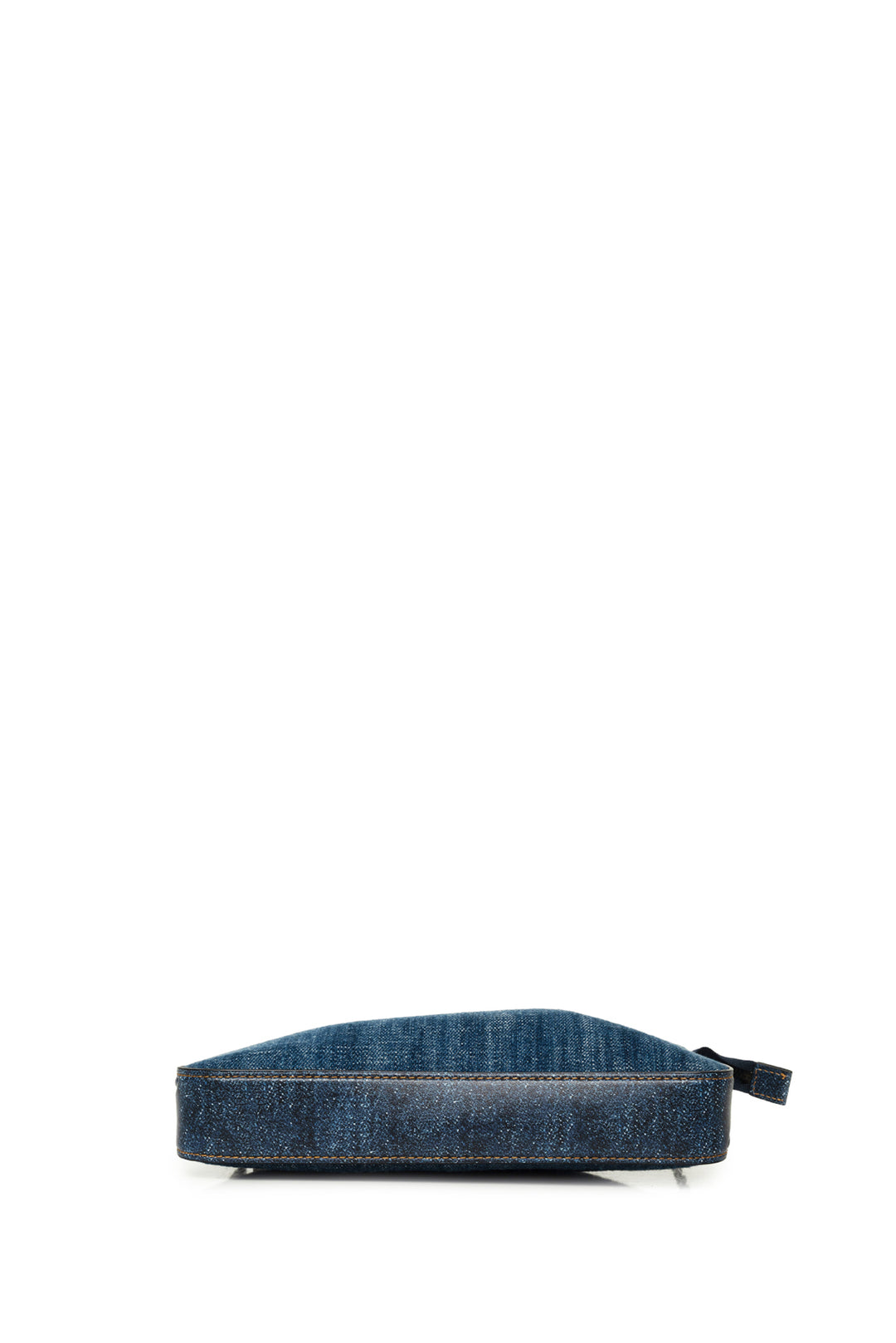 Christian Louboutin Loubila Denim Leather Trim Shoulder Bag