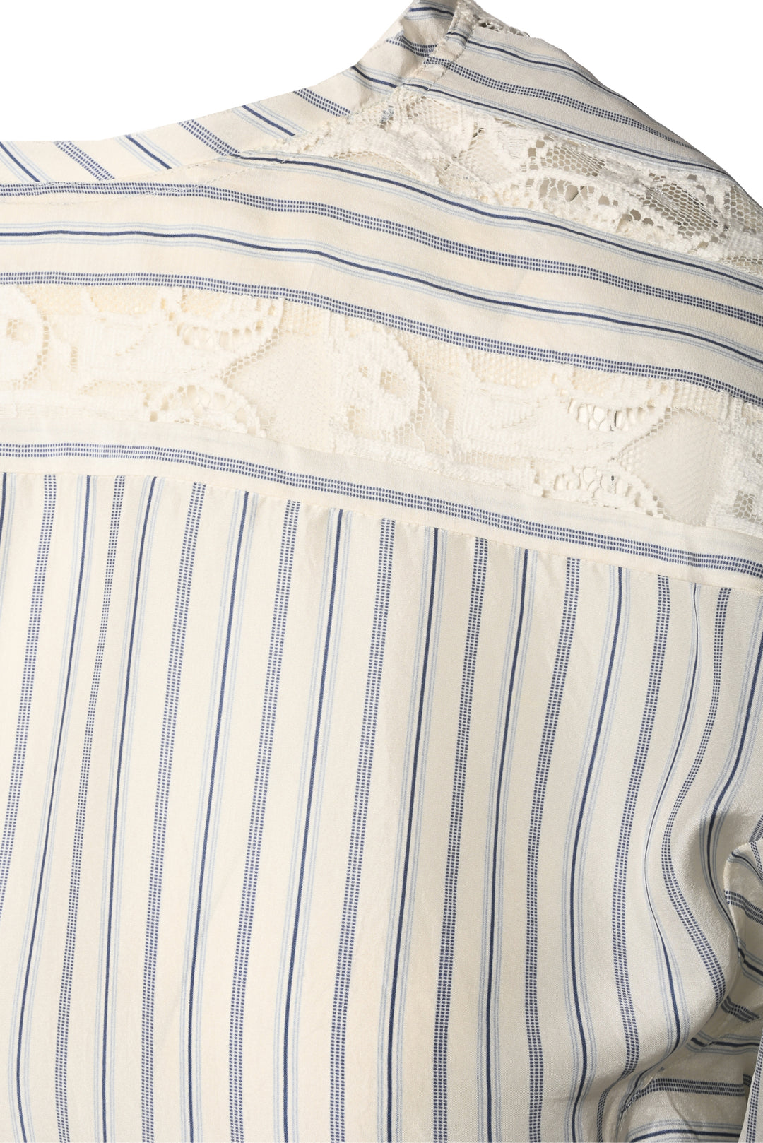 Chloe Size 2 Lace & Striped Silk Tops