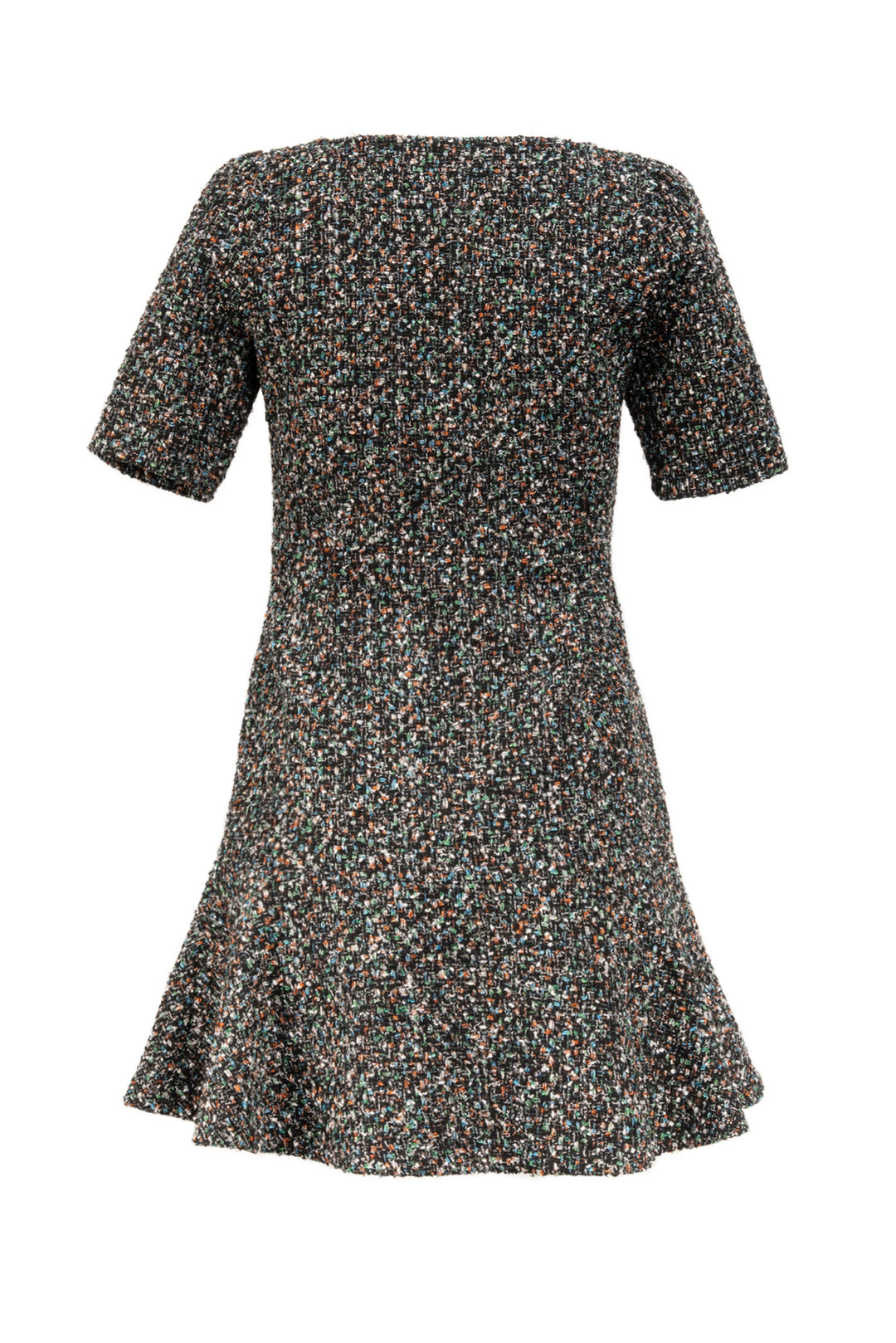 Sandro Size 2 Metallic Tweed Mini Dress