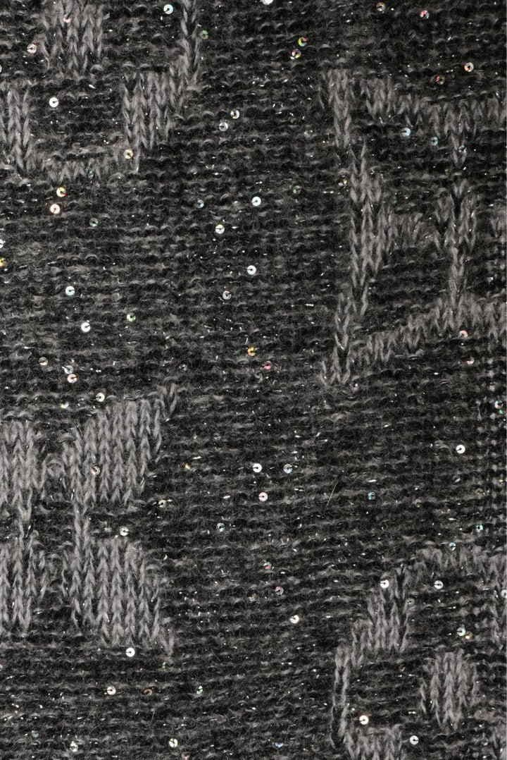 Louis Vuitton Sunset Monogram Sequin Mohair Blend Scarf