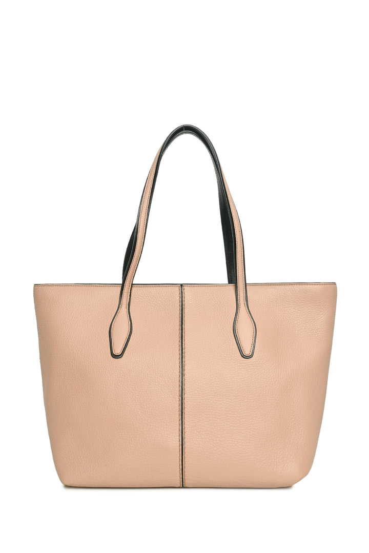 Tod's Medium Pebbled Leather Joy Tote