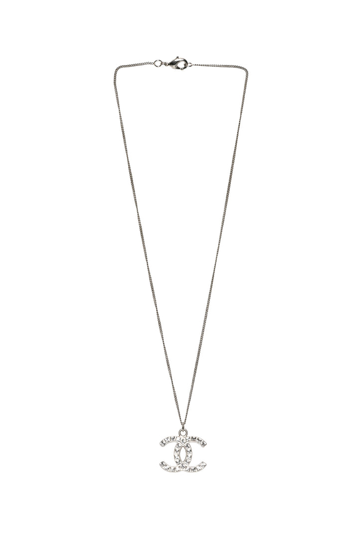 Chanel 2013 Crystal CC Chain Necklace