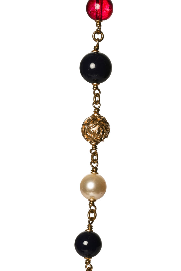 Chanel 2013 Faux pearl Beaded Necklace