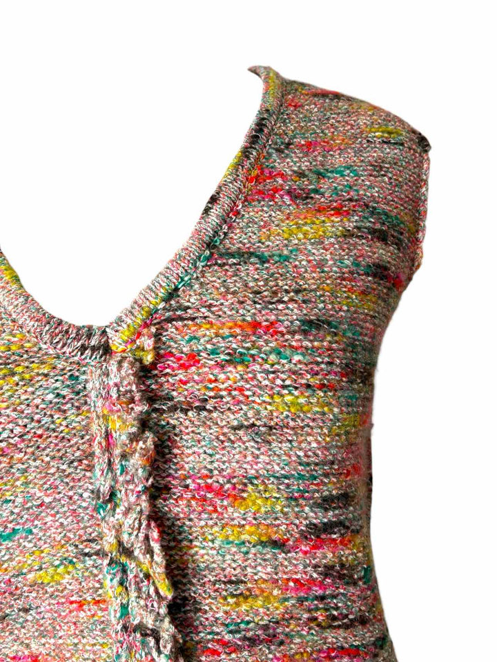 Chanel Wool Blend Vest Size 42 Sweater