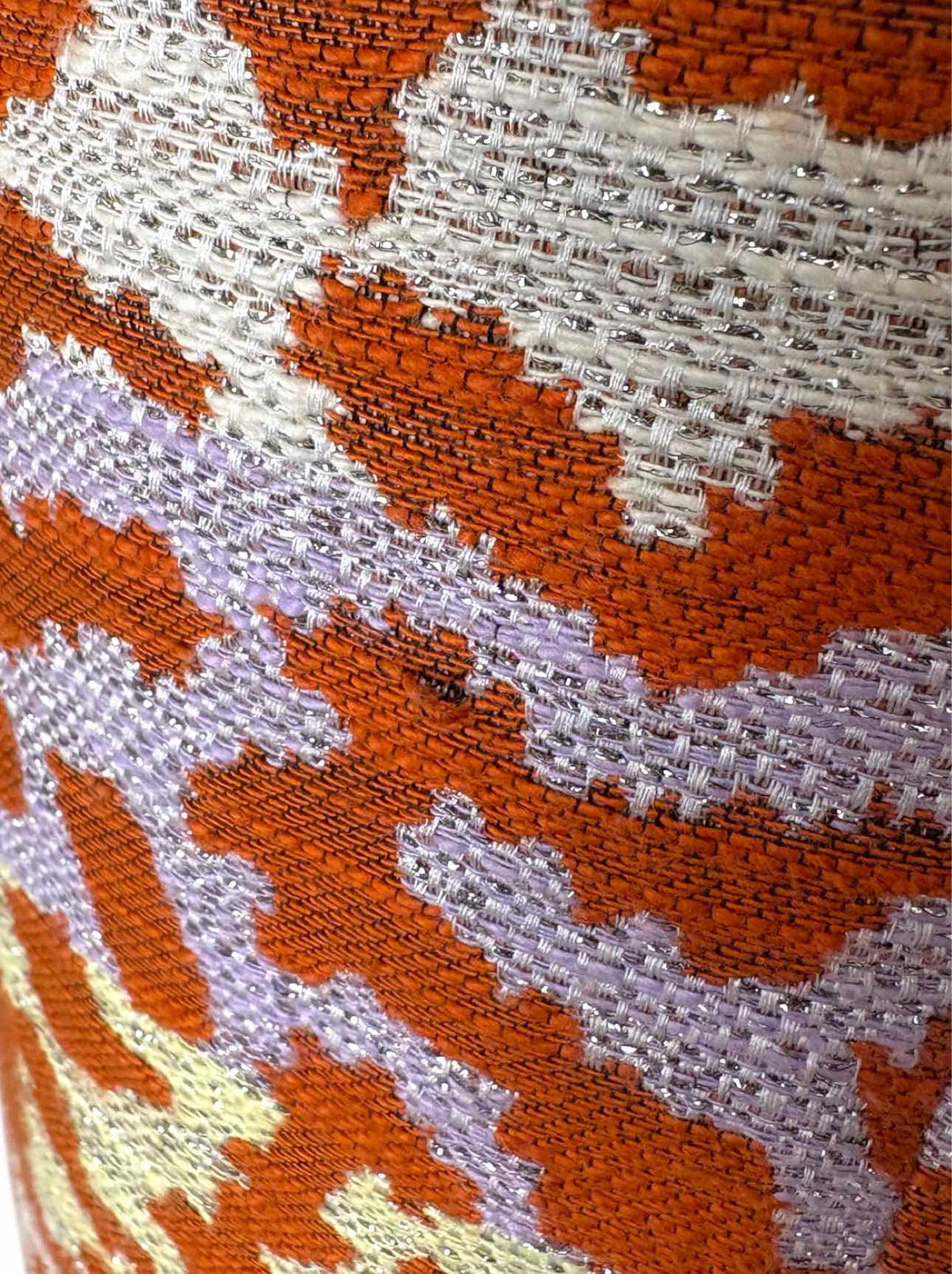 Smythe Metallic Animal Print Tweed Size 8 Coat