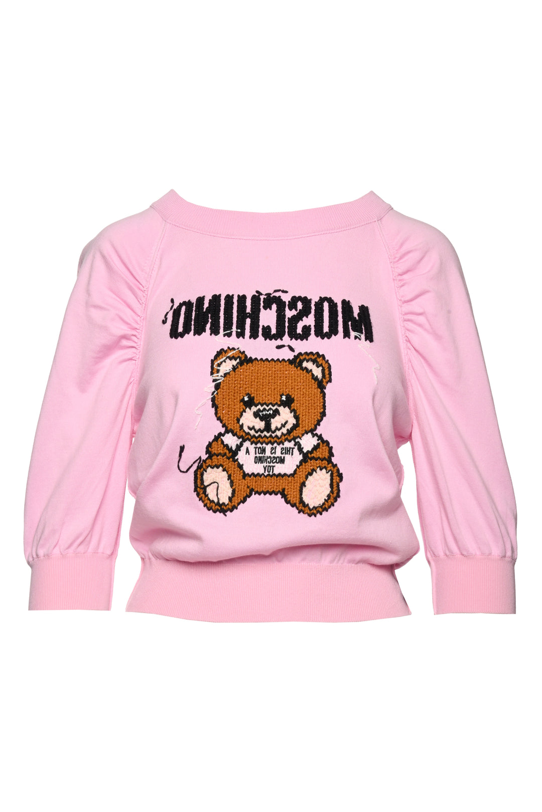 Moschino Couture Size 8 Inside Out Teddy Sweater
