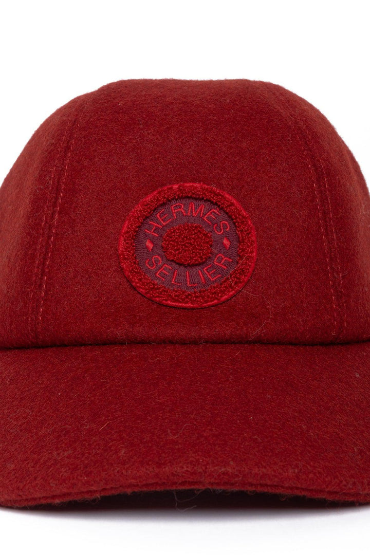 Hermes Wool Logo Hat