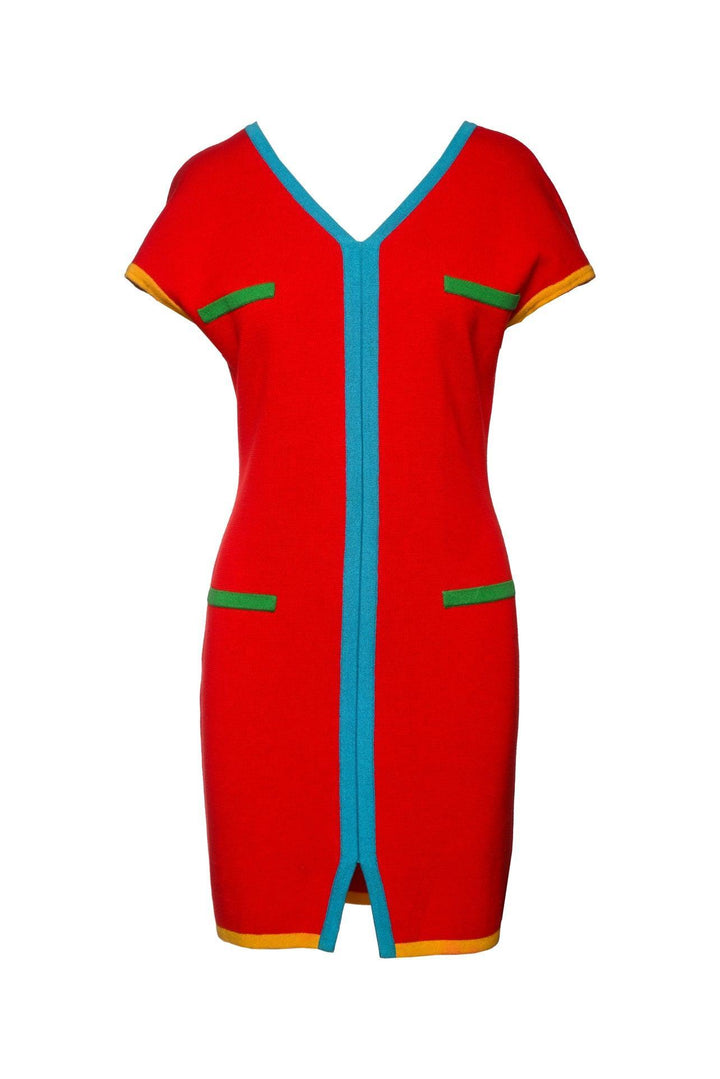 Nina Ricci Size 6 Knit Vintage Dress