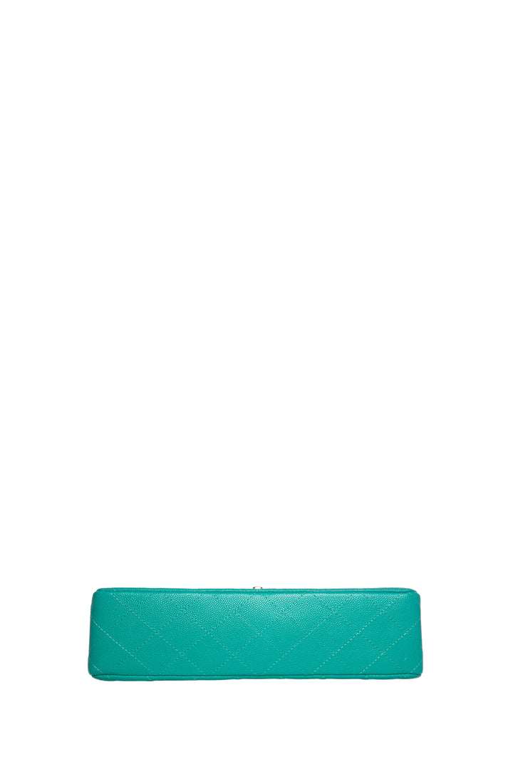 Chanel 2016-2017 Medium Caviar Quilted Classic Double Flap Shoulder Bag
