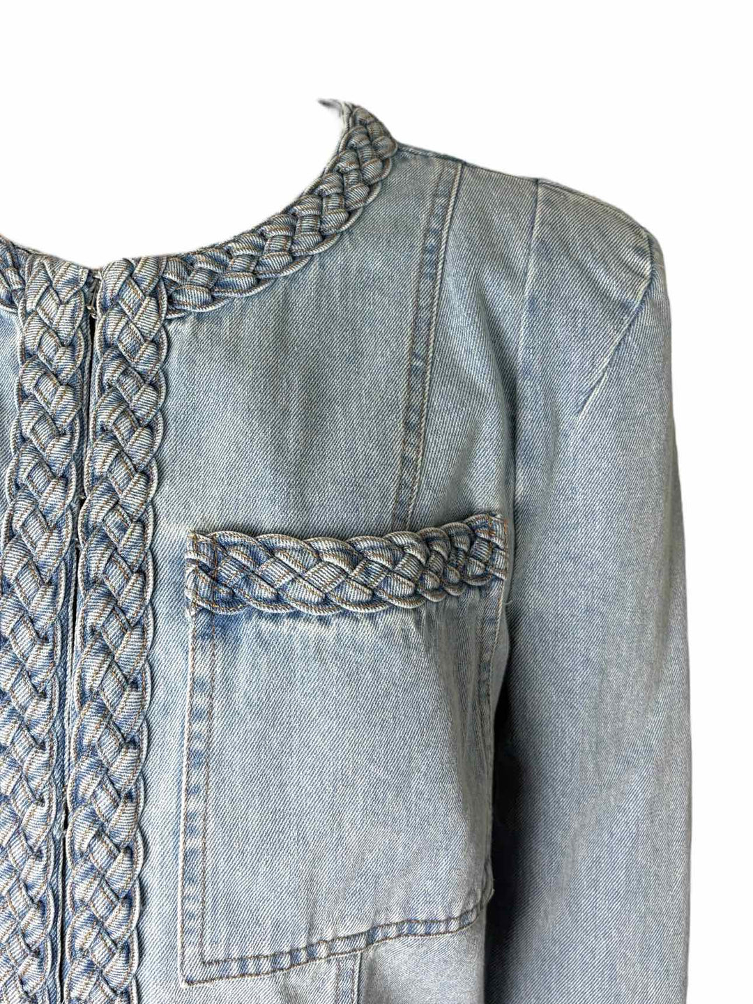 Veronica Beard Woven Denim Size M Jacket