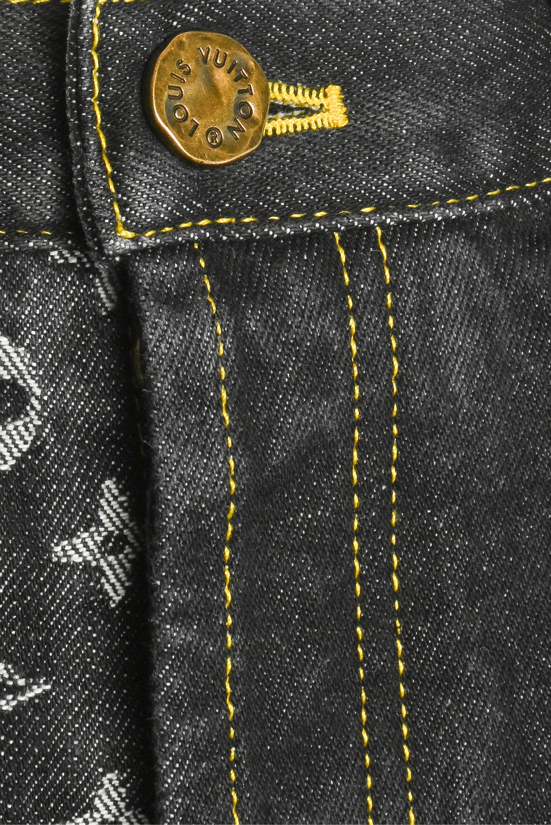 Louis Vuitton x Nigo Size 29 Men's Monogram Crazy Denim Jeans