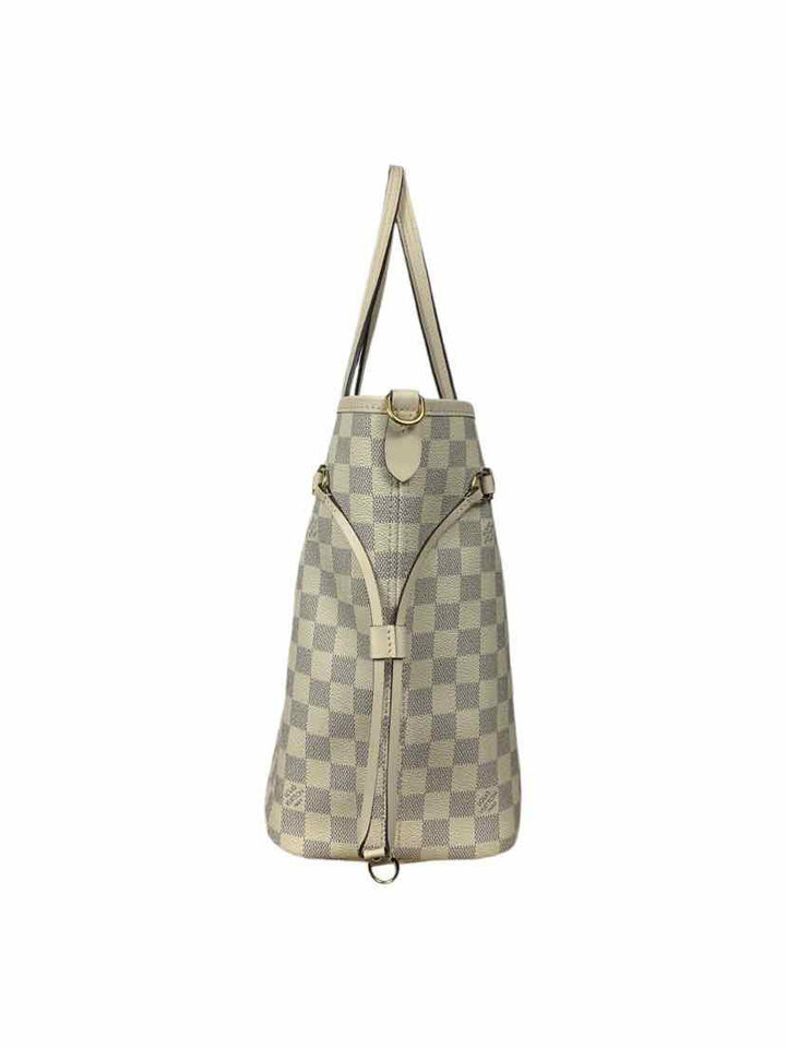 Louis Vuitton Damier Azur Braided Strap Neverfull MM