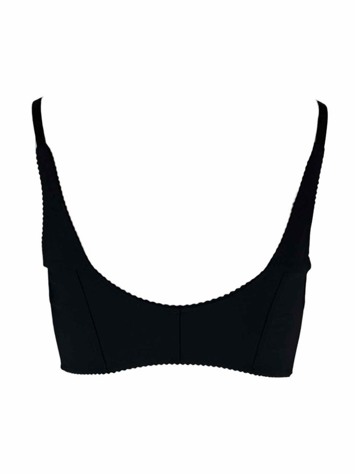Dolce & Gabbana Size 40 Patchwork Jacquard Crop Bustier