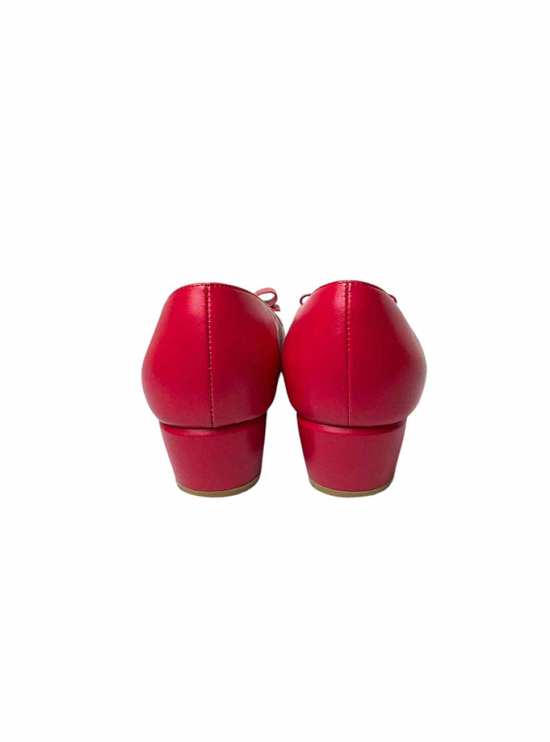 Ferragamo Size 8 Vara Leather Pumps