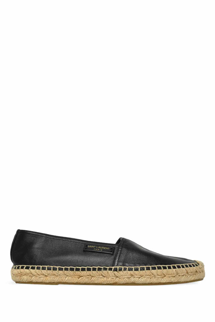 Saint Laurent Size 40.5 Leather Espadrilles