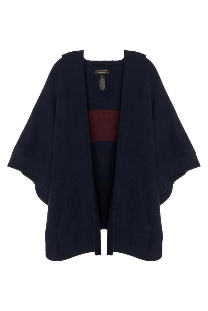 Burberry Size OS Back Logo Hooded Cape