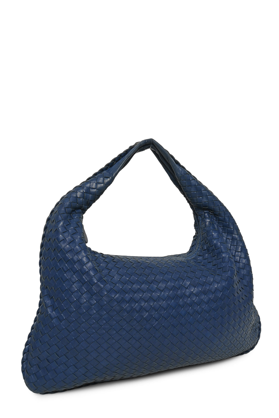 Bottega Veneta Intrecciato Woven Nappa Leather Large Veneta Hobo