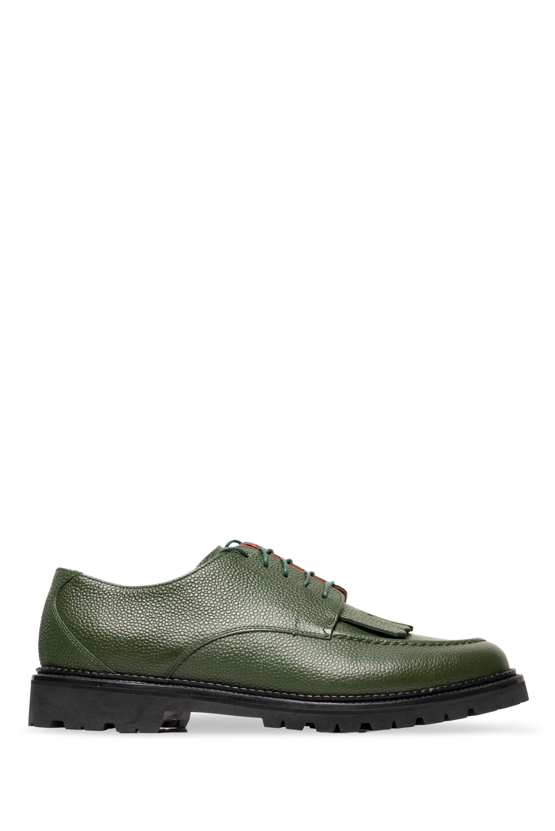 Mens Shoe Size 10 Aime Leon Dore Men's Pebbled Leather Lug Sole Derby Shoes