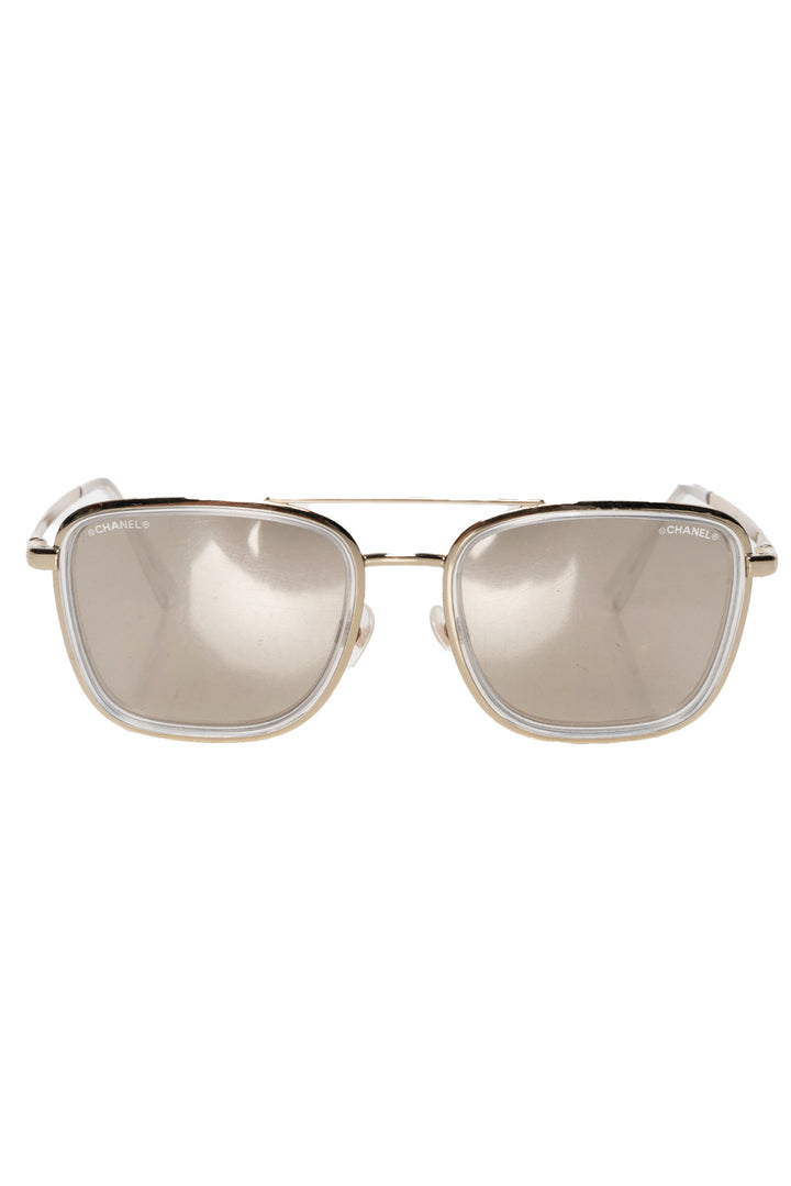 Chanel Pilot Sunglasses Eyewear