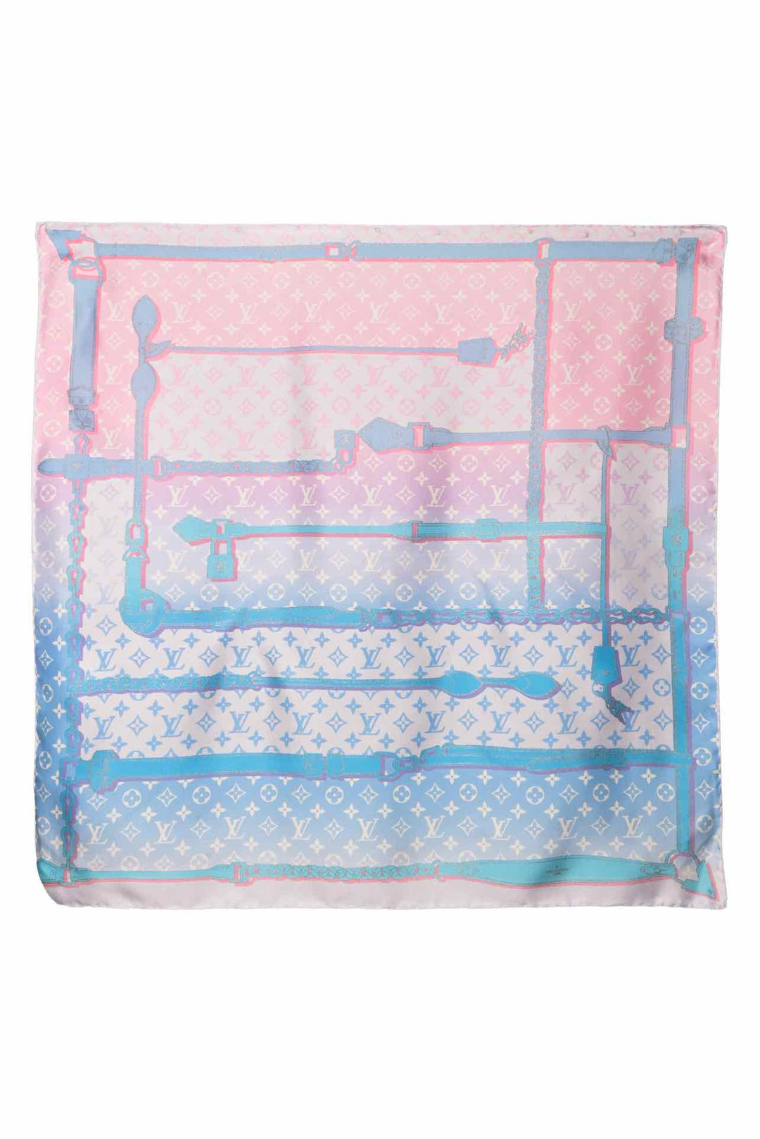 Louis Vuitton Monogram Confidential Square Scarf