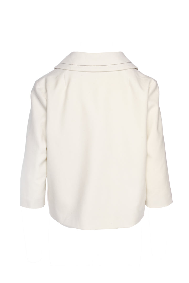 Marni Size 40 Cropped 3/4 Sleeve Jacket