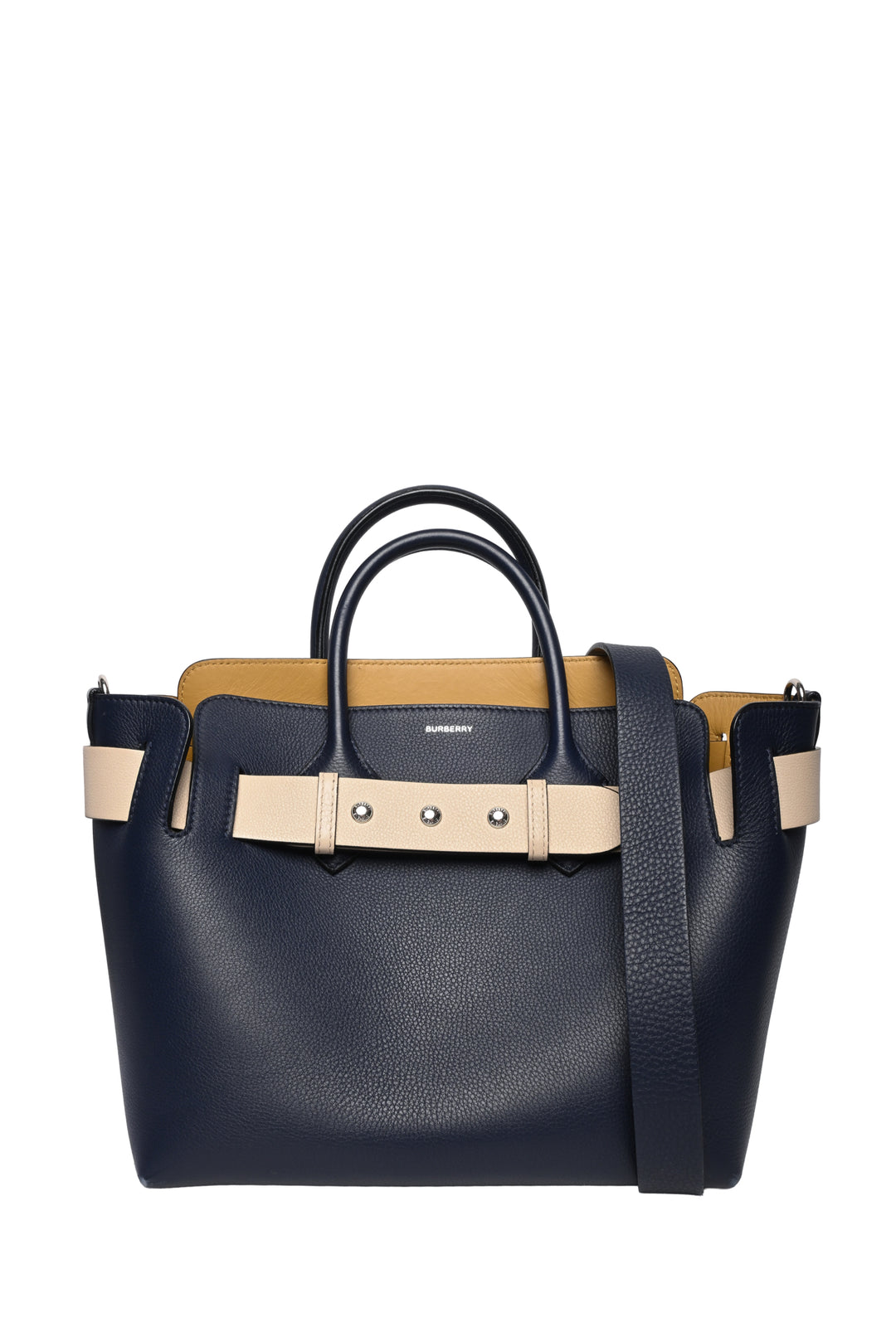 Burberry Marais Grained Calfskin Belt Bag Tote