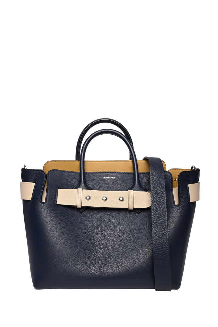 Burberry Marais Grained Calfskin Belt Bag Tote