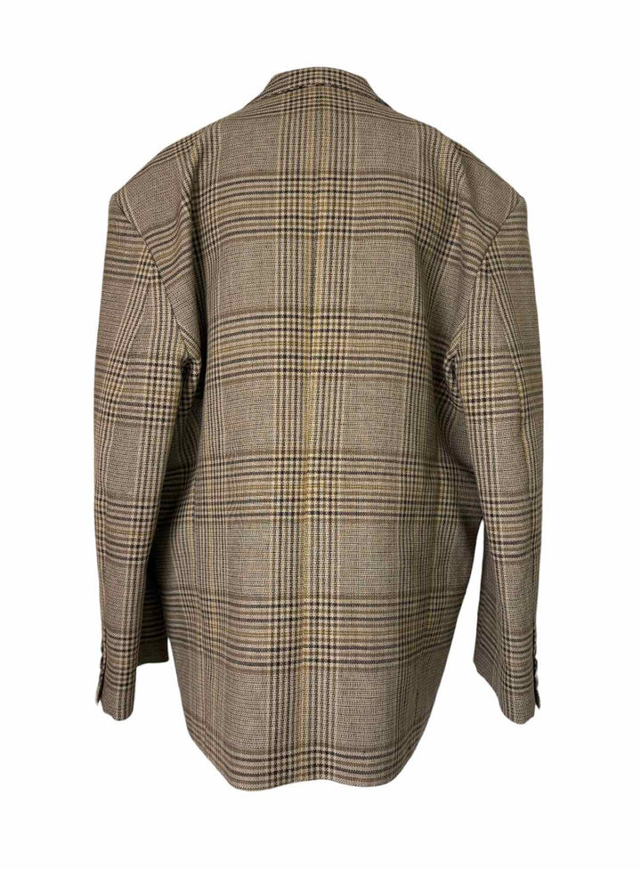 Smythe Size M Cotton/Linen Blend Blazer
