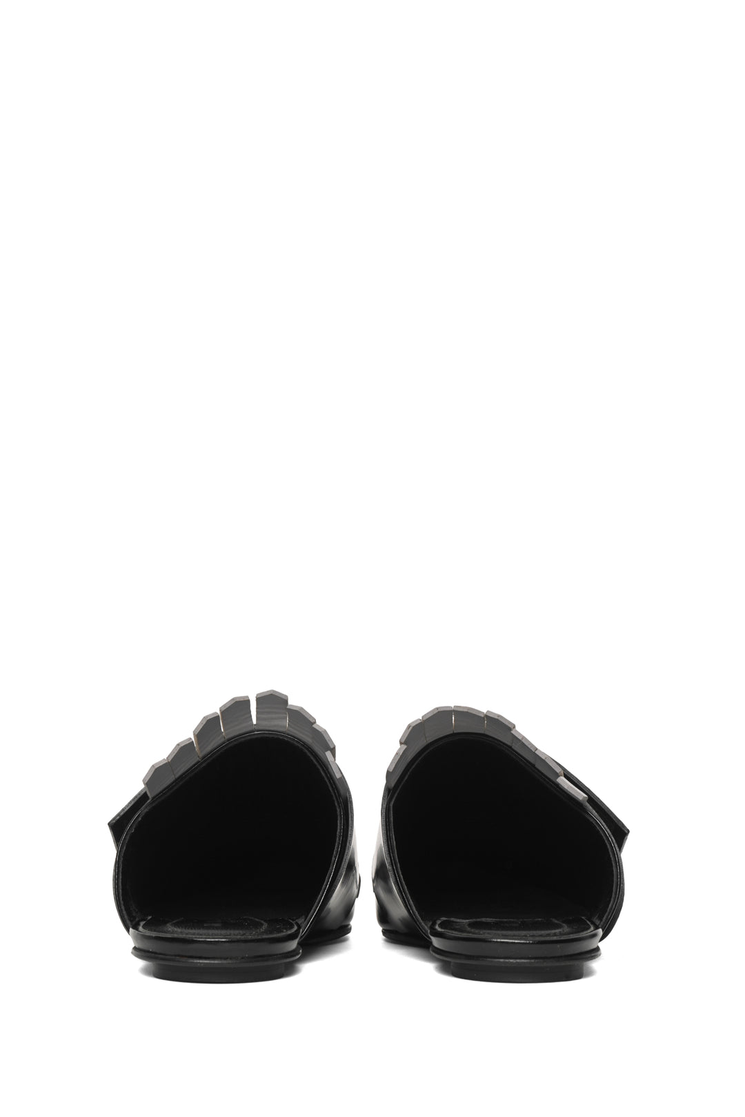 Marni Size 36.5 Fringe Leather Oxford Mules