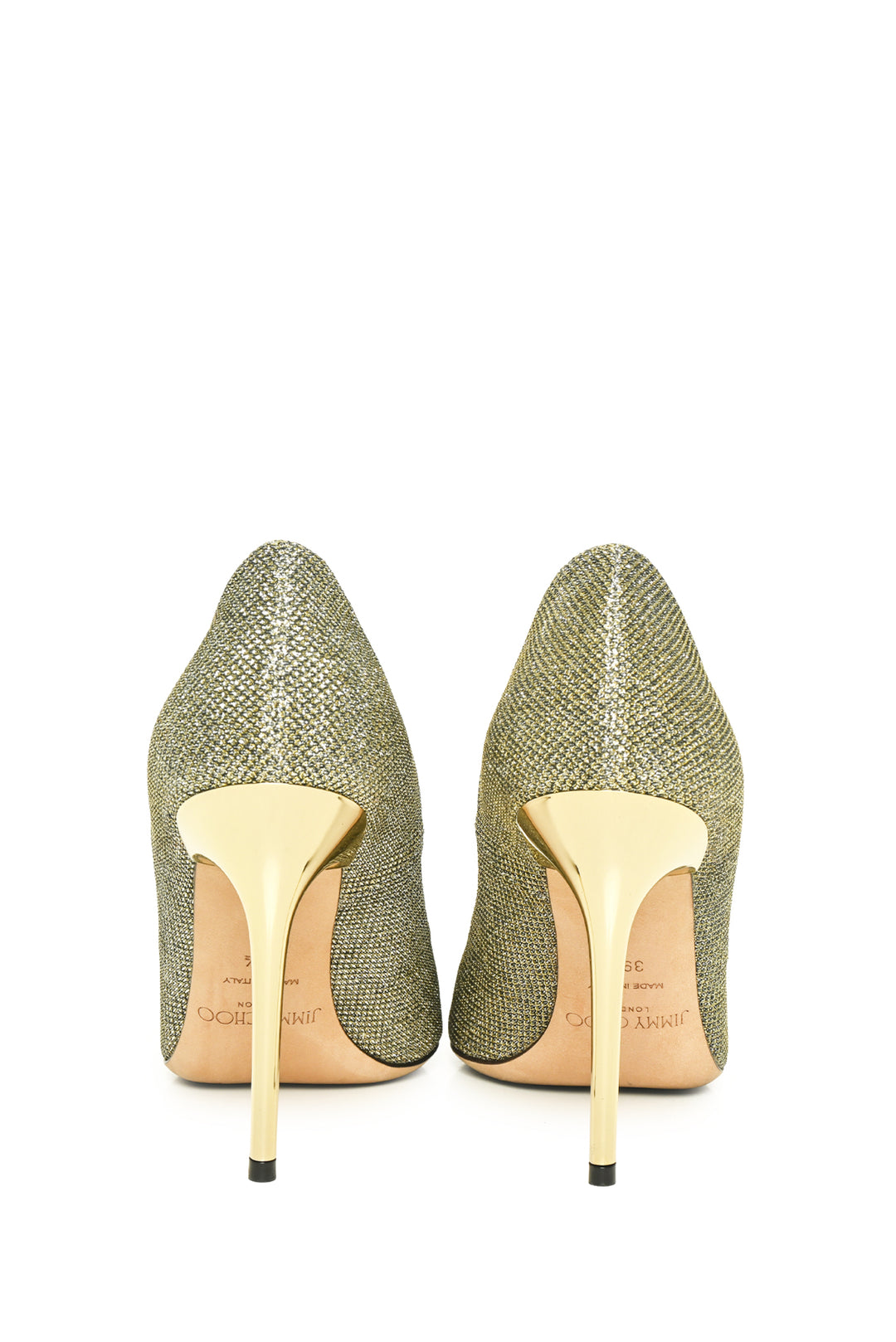 Jimmy Choo Size 39.5 Abel Glitter Pumps