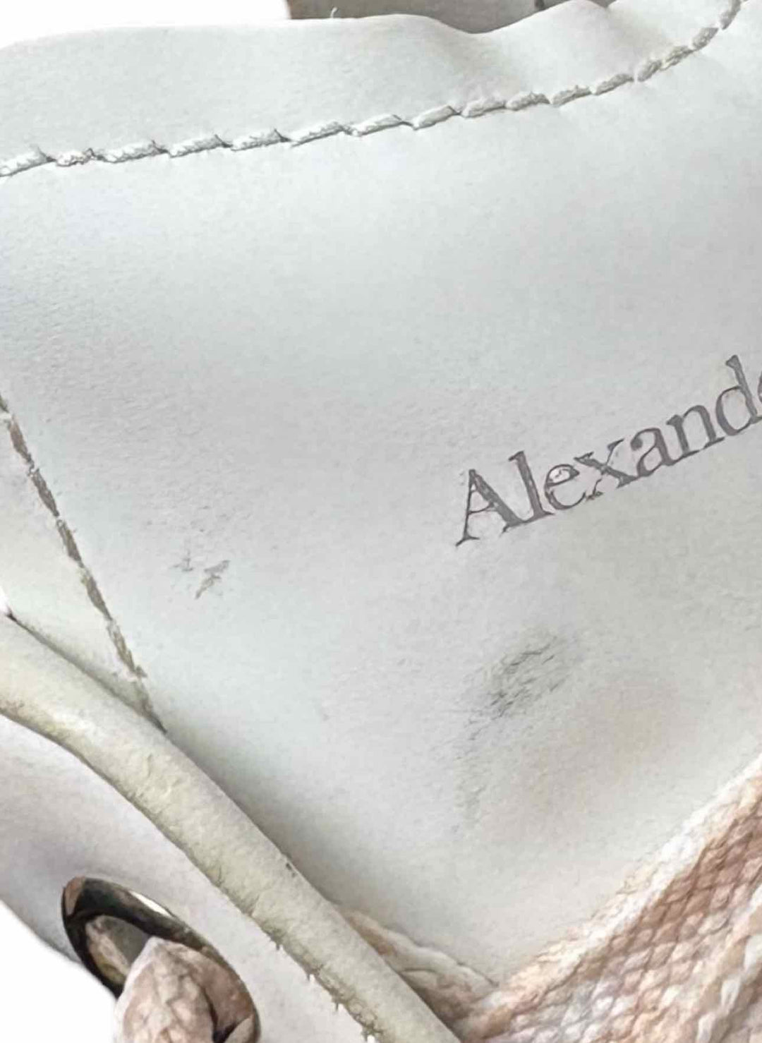 Alexander Mcqueen Size 39 Oversized Platform Leather Sneaker