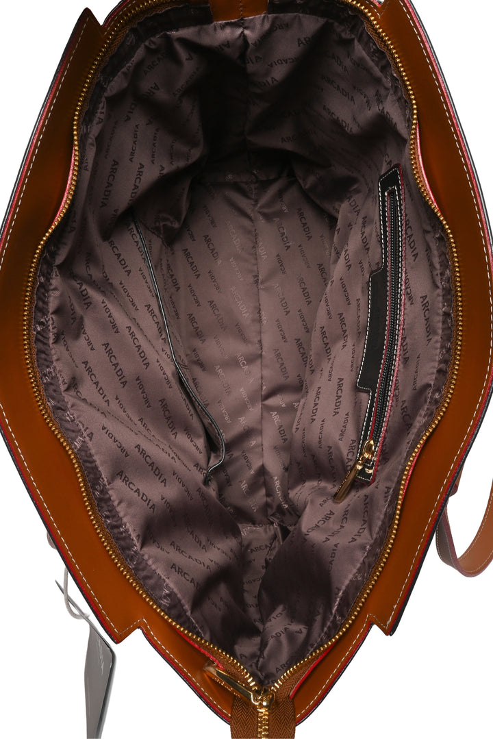 Arcadia Patent Leather Tote