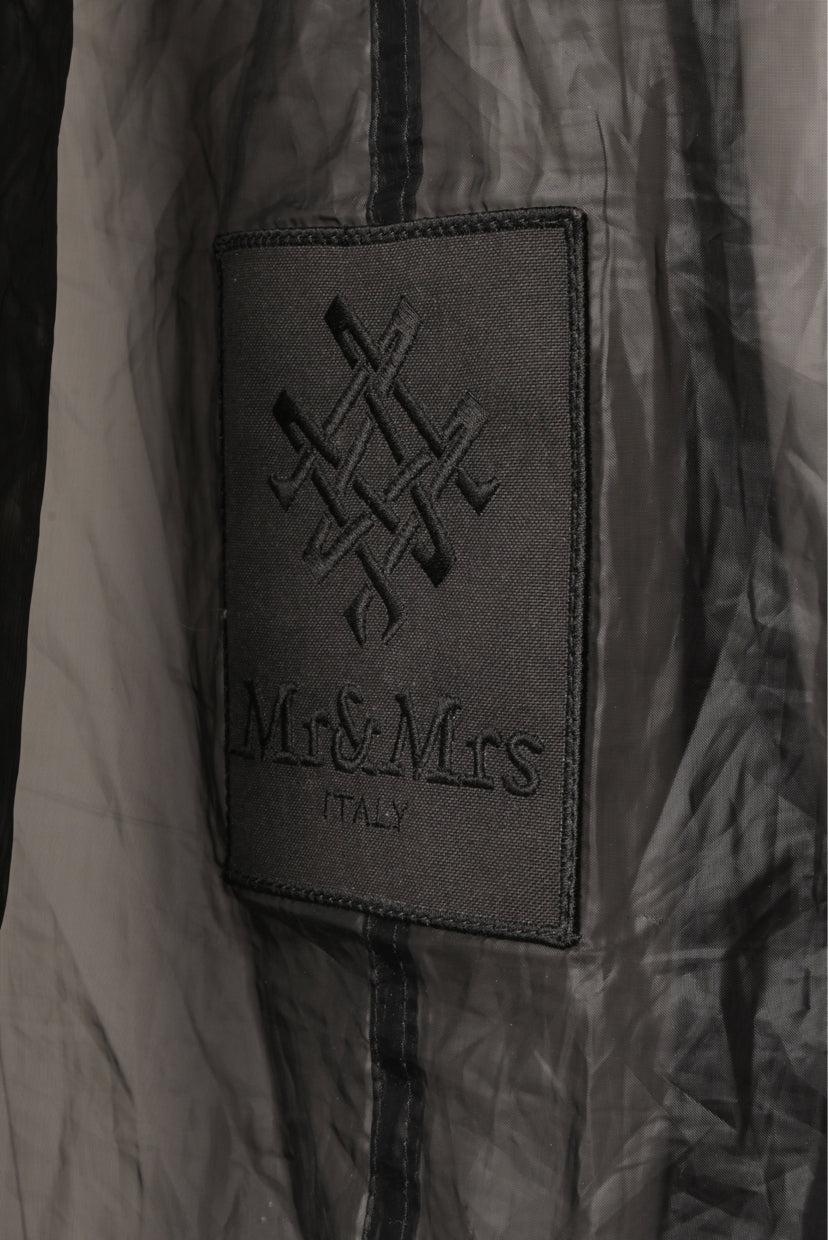 Mr & Mrs Italy Size S Crinkled Sheer Tech Organza Coat