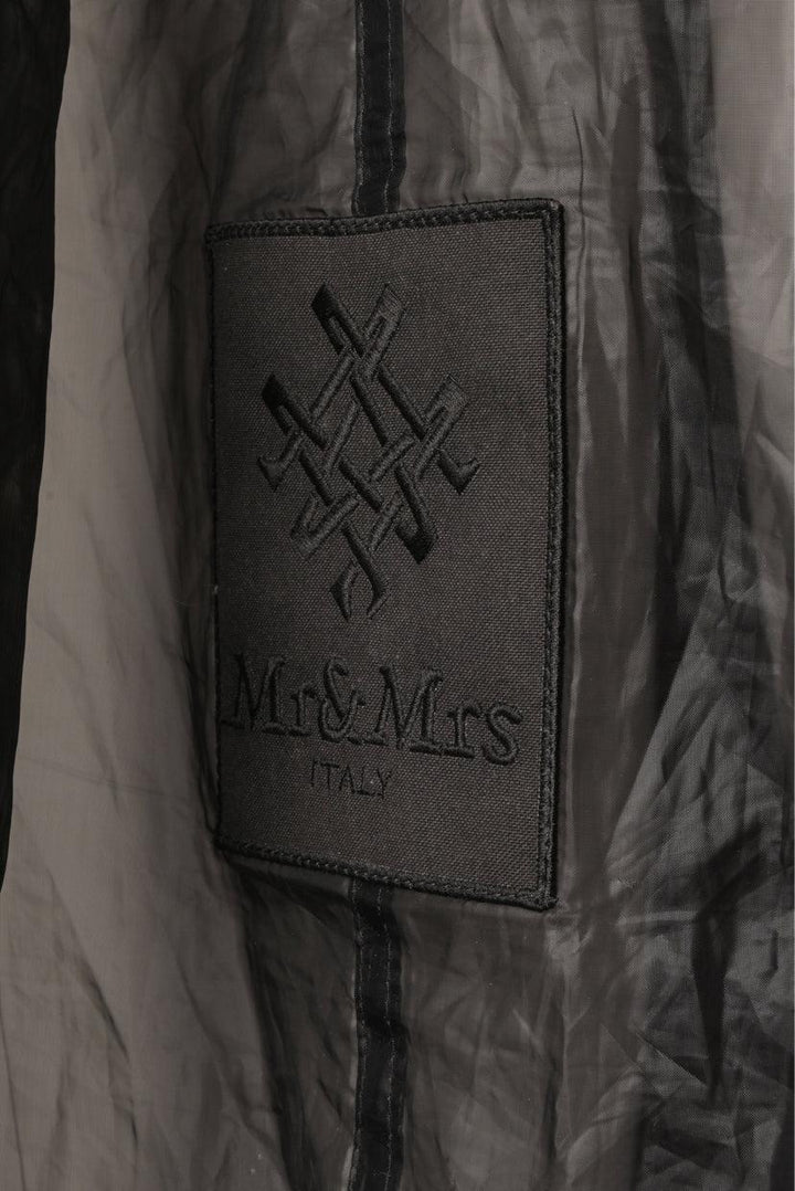 Mr & Mrs Italy Size S Crinkled Sheer Tech Organza Coat