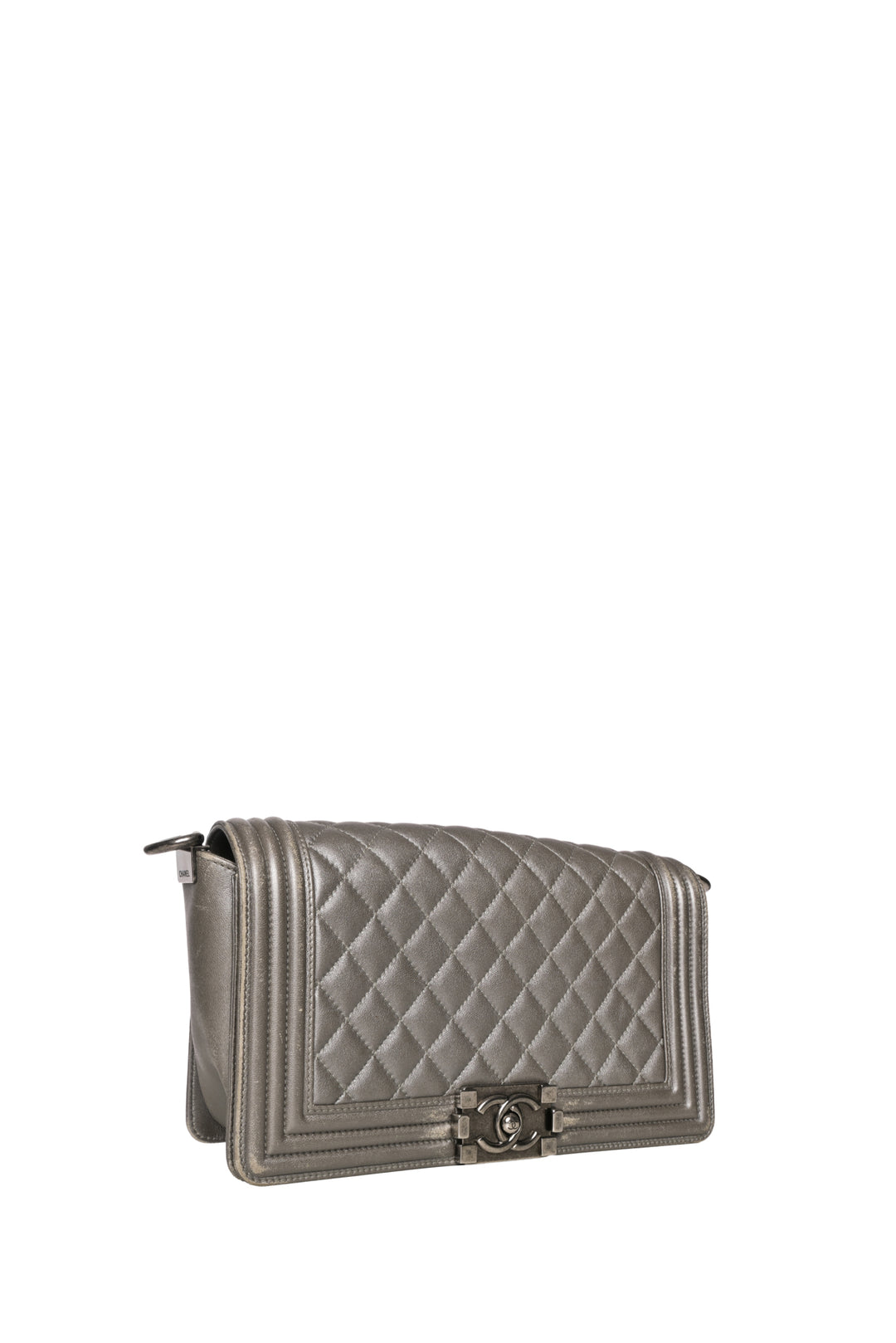 Chanel 2011 Medium Quilted Leather Boy Bag